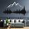 Mountain Wall Decor