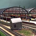 N Gauge Station Canopy