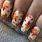 Nails Design Fall Leaf