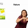 Nature Sign Language