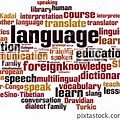 Nature of Language Word Cloud