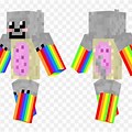 Neon Cat Minecraft Skin