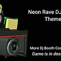 Neon Rave DJ Booth TDS