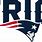 New England Patriots Word Logo