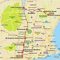 New Hampshire Fall Foliage Road Trip Map