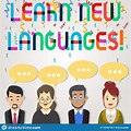 New Language Options Clip Art