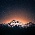 Night Mountain View Wallpaper