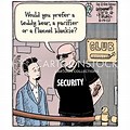 Night Guard Security Cartoon