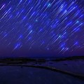 Night Sky Falling Stars Wallpaper