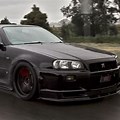 Nissan GT-R R34 Matte Black