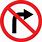 No Right Turn Symbol