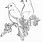 Outline Drawings of Birds