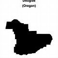 Outline Jpg of Douglas County Oregon