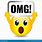 OMG Funny Face Emoji