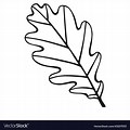 Oak Leaf Outline at Deco