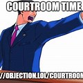 Objection Meme Court Room