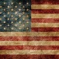 Old West American Flag Animated