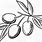 Olives Clip Art Free Black and White