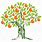 Orange Tree Clip Art Free