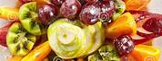 Orange Wedges Fruit On Plate