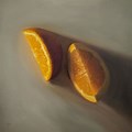 Orange Wedges Fruit Still Life