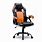 Orange and Black Gaming Chair