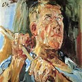 Oskar Kokoschka Self-Portrait