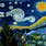 A Starry Night Painting