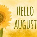 August Background Images Banner