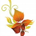 Autumn Leaves Clip Art Fall Flowers