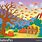 Autumn Scene Clip Art