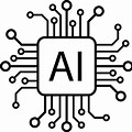 AI Technology Icon Vector