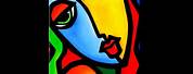 Abstract Pop Art Faces