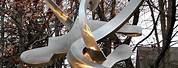 Abstract Stainless Steel Sculpture