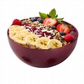 Acai Bowl Transparent Background