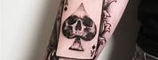 Ace of Spades Skull Tattoo