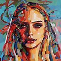 Acrylic Portrait Painting Ideas