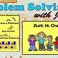 Act It Out Problem Solving Cartoon