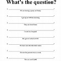 Activity Questions