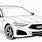 Acura Car Coloring Pages