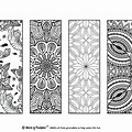 Adult Colouring Bookmarks