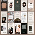 Aesthetic Instagram Post Page Template Landscape