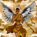 African American Angels Praying Art