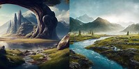 Ai Generated Landscape HD Images