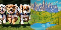 Ai Generated Landscape Squint Your Eyes