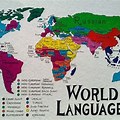 All the Languages in the World Map