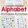 Alphabet Learning Activities