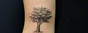 Angel Oak Tree Tattoo