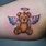 Angel Bear Tattoo