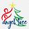 Angel Tree Clip Art